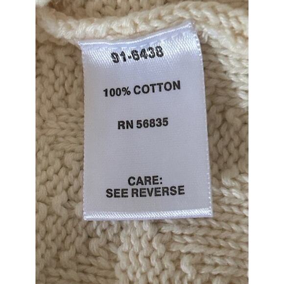 Cabela’s Western Cowgirl Knit Sweater | 100% Cotton | Size M - Picture 5 of 6